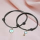 thumbnail image 4 of Brazalete de pareja con de corazón Brazaletes para él y para ella Conveniente de usar Ajustado Azul Salvador Parejas Pulseras, 4 of 9
