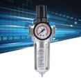 thumbnail image 1 of Compressed Air Filter Regulator Compressed Air Filter Regulator Combo , Compressed Air Filter Regulator  Combo Pressure Gauge Kit Water Separator for CompressorSFR200, 1 of 7