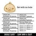 thumbnail image 2 of Happy Duckling Head Wood Mini Charms Shapes DIY Craft Jewelry - No Hole - 14mm (26pcs), 2 of 7