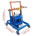 thumbnail image 3 of Hand-propelled Hollow Soil Block Brick Molding Machine Concrete Block Making Machine  220V, 3 of 12