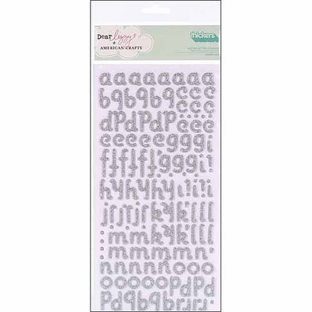 Thickers Chipboard Glitter Stickers 6