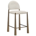 thumbnail image 6 of Modway Hayley Counter Stool in Brass Cream, 6 of 10