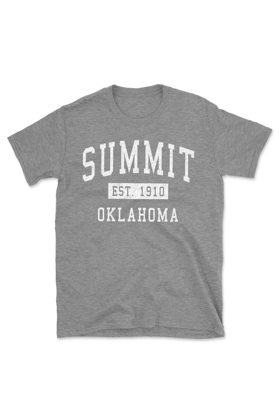 Summit Oklahoma Classic Established Men's Cotton T-Shirt