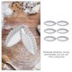thumbnail image 3 of BESTYASH 6Ud Para Tartas De Aleación De Aluminio Reutilizables Para Uso En Casa, 3 of 8
