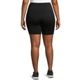 thumbnail image 4 of Under Control Women’s Adult Plus Size Active Seamless Bicycle Short with Phone Pocket Athletic Shirts & Tops, 4 of 7