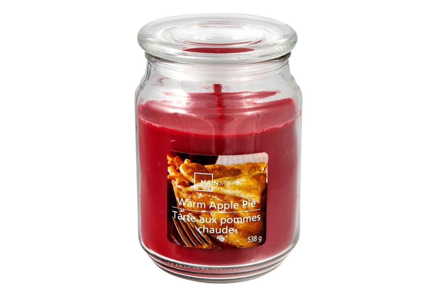 MAINSTAYS TARTE AUX POMMES CHAUDE  POT PARFUMÉ 538g