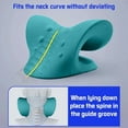 thumbnail image 3 of NEW Neck Traction Pillow Cloud Shape Neck Stretcher Cervical Relaxer, 3 of 5