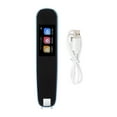thumbnail image 2 of Scanning Reading Pen, Language Translator Pen Accurate Pronunciation Fast Recognition English Learning Clear Sound  for Outdoor Use for Students Blue,Pink,Black,Green, 2 of 7