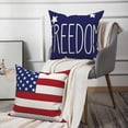thumbnail image 5 of 4th of July Pillow Cover 16x16 Inch,Set of 4 Patriotic Red White Blue Summer Cushion Cases for Couch Sofa Bed Home Decor, 5 of 6