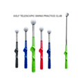 thumbnail image 3 of Palo De Práctica De Swing De Golf Herramienta Telescópica De Ayuda Para Entrenador De Swing Corrector De Postura De Golf Suministros De Ejercicio Verde, 3 of 5