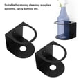thumbnail image 5 of Suodoka 2 Pcs Spray Can Holder Wall Mount Space Saving Iron Spray Bottle Storage Rack 4.72 in / 12 cm, 5 of 9