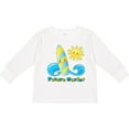 thumbnail image 3 of Inktastic Future Surfer- Surfboard and Sun Boys or Girls Long Sleeve Toddler T-Shirt, 3 of 5