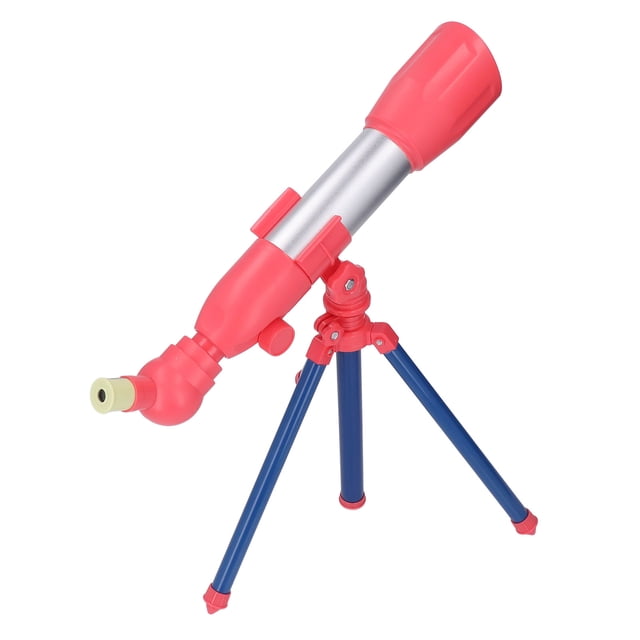 Kids Telescope, Large Aperture Child Telescope For Gift For Above 3 Years Old A18 Red