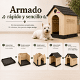thumbnail image 3 of Casa Para Mascotas Q Perrón Raza Chica Impermeable, 3 of 3