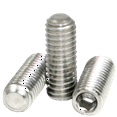 thumbnail image 1 of Socket Set Screw, Flat Point, 1/4-20 x 3/8", Stainless Steel, 18-8, Hex Socket Drive (Quantity: 2500), 1 of 1