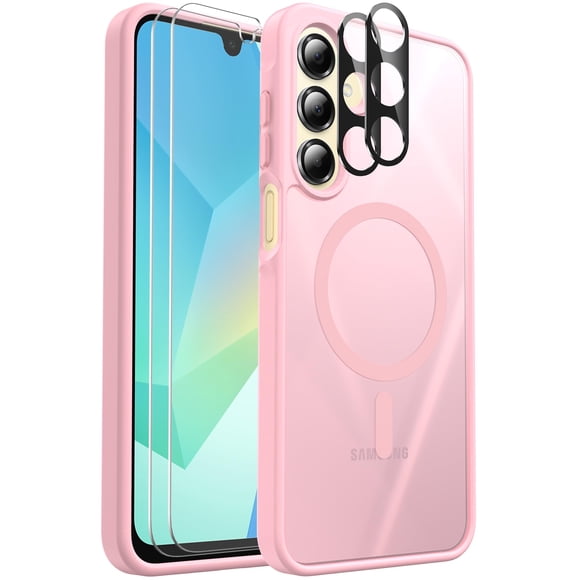 Funda Mangix para Samsung Galaxy A16 5G con protectores de pantalla y cámara
