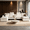 Beige, variant on CHIC HOUSE 181" U-Shaped Modular Power Reclining Sectional Sofa with 2 Storage Ottomans & Console, 4-Seat Extra-Wide Corduroy Couch for Living Room, Green