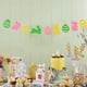 thumbnail image 4 of Decoraciones de Pascua, adornos de Pascua, regalos de Pascua, banderas de papel con purpurina con temática de Pascua, huevos de conejito, letras, decoración festiva de Pascua, banderas de fiesta, band, 4 of 6