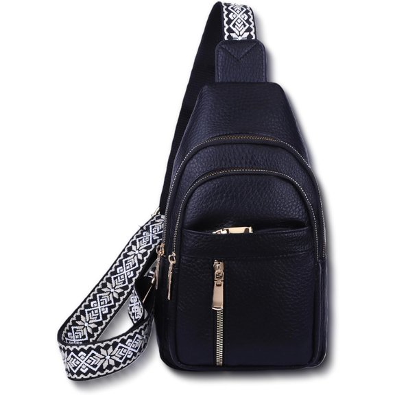 Women's Fashion Casual Solid Color Crossbody Bag,Lightweight Shoulder Bag with Adjustable Strap,Multi-Compartment Design,Water-Resistant PU Material for Everyday Use