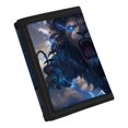 thumbnail image 2 of Chririnla Blue Lightning Lion Trifold Card Holder, Polyester Boys Trifold Wallet, Portable Thin for Travel and Daily Sports Use, 2 of 6