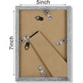 5x7 Picture Frame, Display Pictures 4x6 with Mat or 5x7 without Mat ...