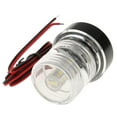 thumbnail image 4 of Luz de Popa Ancla Impermeable perfecl Bombilla LED 12V DC Plástico Negro con Lente Lúcida, 4 of 8