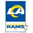 thumbnail image 1 of NFL Rams de Los Angeles - Logo 21, 1 of 4