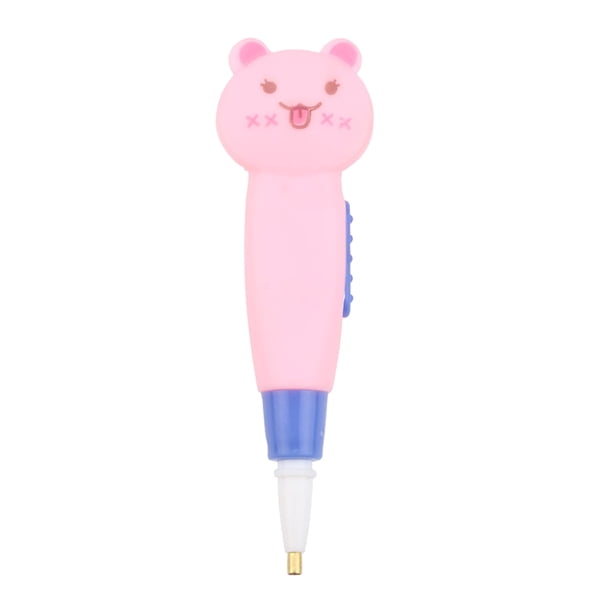 Advancent Pluma de pintura de cristal ABS de mano con forma de Animal para niños, lápiz de dibujo de repuesto alimentado por batería, Artesanía Tipo 3