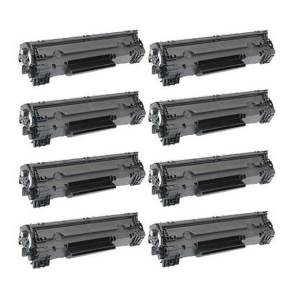 PrinterDash Compatible Replacement for LBP-6200/LBP-6230/LBP-6240 Series Black Jumbo Toner Cartridge (8/PK-3000 Page Yield) (3483B003J_8PK)