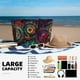 thumbnail image 5 of Fotbe Mandala Colorful Bolsa de Viaje para Playa - Resistente al Agua, Bolsa Tote de Gran Capacidad y Ligera con 7 Bolsillos para Mujeres y Hombres, 5 of 7