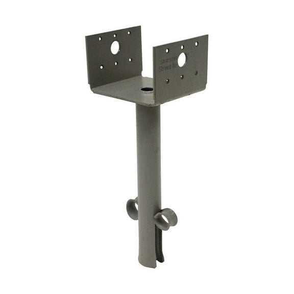 1 PC Simpson Strong-Tie 10.31 in. H X 3.56 in. W 12 Ga. Steel Elevated Post Base