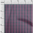 thumbnail image 1 of oneOone Viscose Chiffon Fabric Madras Check Printed Fabric 1 Yard 42 Inch Wide, 1 of 4