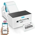 thumbnail image 1 of Zootealy Thermal Label Printer for EUB 100*150MM Shipping Labels with Bluetooth, USB, and LAN Interfaces - High-Speed Printing, Support for Various Fonts and Barcodes, 1 of 7