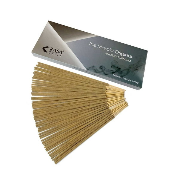 Kasa Style Ancient Sensations Incense Sticks Natural & Chemical-Free, 100 Count