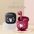 thumbnail image 3 of Miniso Sanrio BL22B Bluetooth 5,3 auriculares inalámbricos lindos My Melody auriculares estéreo HIFI auriculares con sonido Hello Kitty y Kuromi, 3 of 6