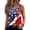 #01 Red, variant on 250 Anniversary Usa Shirts for Women American Flag Print Sleeveless Botton Down Scoop Neck Tank Top Celebration Lightweight Summer Camping Shirts,XL,#01 Dark Blue
