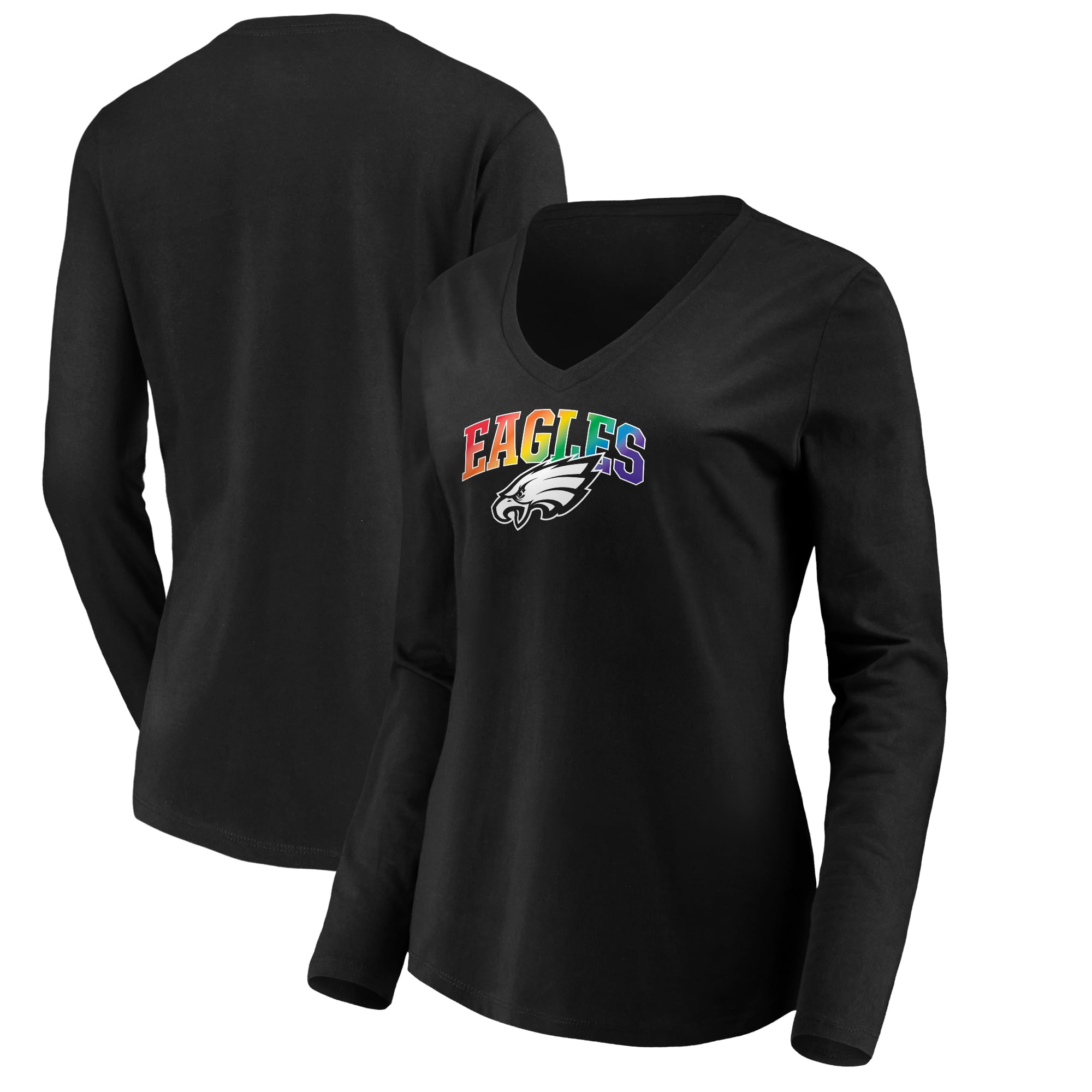 Philadelphia Black Text Women/'s White T-shirt