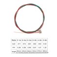 thumbnail image 5 of SIEYIO Guitar Strings 11-52 Strings for Guitar Beginner Performers Steel Wire Set of 6Pcs Acoustics Guitar Strings Replacement, 5 of 8