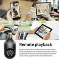 thumbnail image 4 of Security Camera,WiFi Light Bulb Camera Wireless Outdoor Indoor,Color Night Vision Smart Home Surveillance Camera,1080 HD Motion Detection 360 Degree Wide Angle, 4 of 9