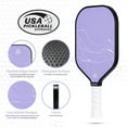 thumbnail image 3 of Reebok Lifestyle Lightweight Fiberglass Pickleball Paddle USAPA Approved- Purple, 3 of 12