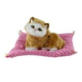 thumbnail image 1 of 1Pcs Realistic Kitten Cat Simulation Stuffed Living Animal Plush Toy for Kids, 1 of 2