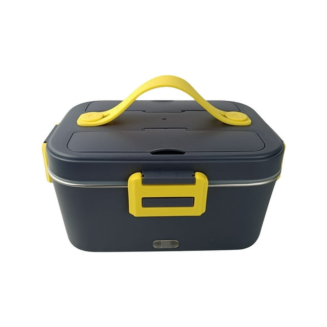 Dvkptbk bento Boîte à 1.8L Boîte à Lunch Chauffage par Tension Boîte à Lunch Portable Réservoir Intérieur 304 Isolation Remplissage d'Eau Boîte à Lunch