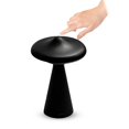 thumbnail image 1 of Bonita lámpara de mesa con control táctil, decorativa, recargable, LED, ambiente, luz nocturna. Negro Multicolor Salvador Lampara de lectura, 1 of 10