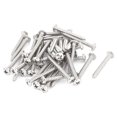thumbnail image 1 of Tornillos autorroscantes de cabeza plana Phillips de 4.2 mm x 35 mm, tono plateado, 40 piezas, 1 of 1