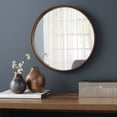 thumbnail image 2 of hometrends Woodtone Finish Round Mirror, 2 of 4