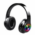 thumbnail image 1 of Auriculares Bluetooth 5.0 inalámbricos recargables plegables sobre los auriculares con micrófono para TV, PC y receptores AV Methold EL012476-00, 1 of 6