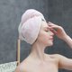thumbnail image 3 of Toalla de microfibra para el cabello para mujer, turbante absorbente de secado rápido y mágico, 3 of 5
