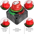 thumbnail image 2 of Battery Isolator Switch 1-2-Both-Off 12-60V Kill Switch, 200-1000A 4 Positions - For Car Rv Marine Boat Truck Atv Vehicles, 2 of 5