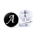 thumbnail image 4 of LYMAYTER Letter Cufflinks 1 Pair Men's Cufflinks - Letter Pattern, Electroplated, 4 of 7