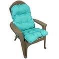 thumbnail image 3 of Turquoise Indoor / Outdoor Adirondack Cushion Patio Chair Cushion, 3 of 4